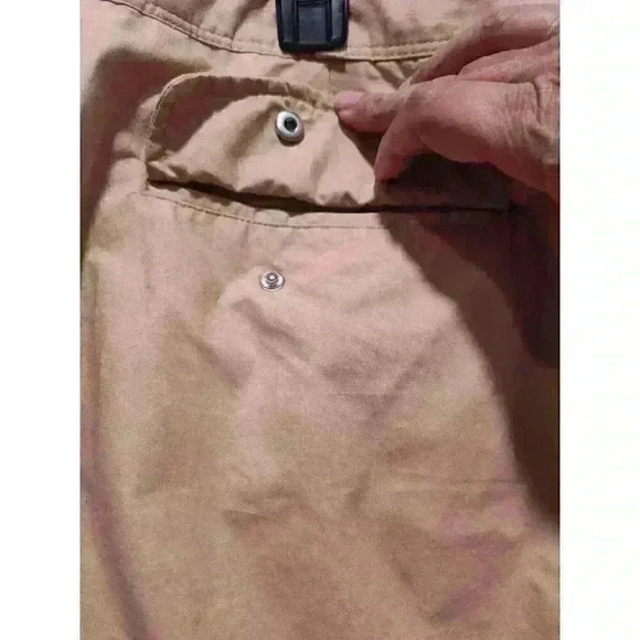 Lauren Ralph Utility Cargo Drawstring Waist Straight Leg Loose Fit Pants Size 14 - Picture 13 of 13